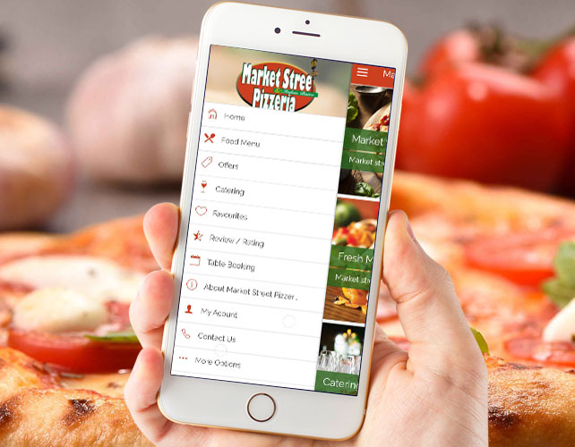Pizzas or Fresh Max Restaurant app